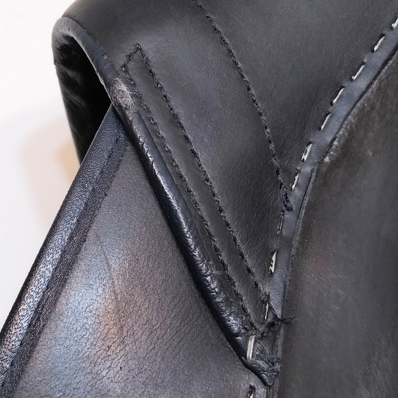 Dansko classic style blue platform clogs, size 10. Blue clogs. - Picture 6 of 13